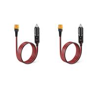2X XT60 Car Charging Cable 14AWG 12V/24V for EcoFlow Bluetti Anker