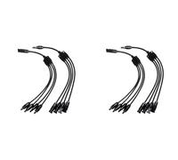 2X Y Type 4 to 1 Adapter Solar Panel Cable Wire Connectors Adapter Photovoltaic Panel Convergence Cable