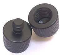 2x Y7 Adapter 1/4 Male To 3/8 Female 21mm Video Camera Platform Tripod Screws Flash Bracket Light Hot Shoe Rebroadcast Base Connector Connect Quick Mounting Connection Photograph Parts Accessories