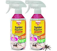 2X Zero In Spider Repellent Spray Ready To Use Insect Deterrent Fresh Mint 500Ml
