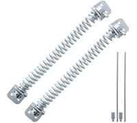 2X Zinc Automatic Closing Garden Gate Spring Closers 10" (250mm) Swing Fence Replace