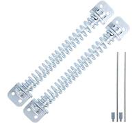 2X Zinc Automatic Closing Garden Gate Spring Closers 8" (200mm) Swing Fence Replace