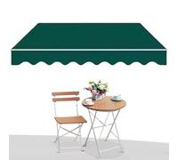 2x1.5m/3x2.5m/4x3m/5x3m Manual Retractable Awning, Garden Canopy with Fittings & Hand Crank, Anti-UV Waterproof Sun Shade Canopy for Garden, Patio, Balcony & Commercial Use