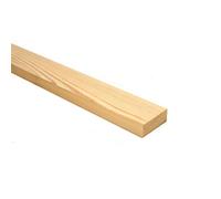 2x1 Pine Planed Softwood Batten Timber Wood PSE PAR Ex "2 x "1 25x50 (Actual size 46x 21mm) 2"x1" (2, 90cm)