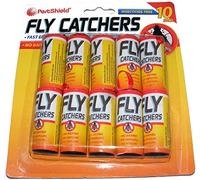 2x10 Pack of Clear Sticky Paper Hanging Pull Out Fly Trap Catcher Insect Killer Strip Tape