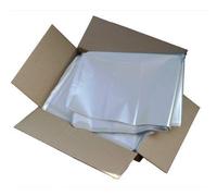 2X100 Pack of Strong Heavy Duty Clear Refuse Rubbish Sack Liner Bags for Wheelie Bins.