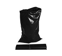 2X100 x EXTRA HEAVY DUTY BLACK RUBBLE BAGS/SACKS BUILDERS 30kg+