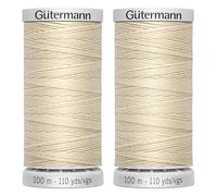 2x100m Gutermann Extra Strong Upholstery Thread, Polyester, Colour 169 - Bundled by GetInStyle Shop