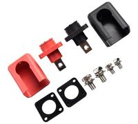 2X150A Copper Lithium Battery Terminal Connector for Energy Storage Systems, IP67 Rated 1P Terminal Block with Nickel-Plated Pure Copper Conductors