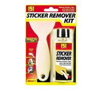 2x151 Products Kit with Scraper Removes Stickers, Tape, Gum, Sticky Stuff, White,
