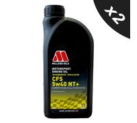 2x1L MILLERS 5w40 Fully Synthetic Engine Oil Motorsport CFS 5w40 NT+
