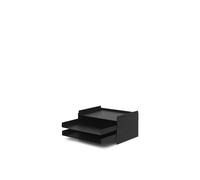 2x2 Desk Storage Black