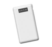2x21700 Portable Case Real-Time Power Monitor ABS Housing Slot Protections No-Solder Design Battery