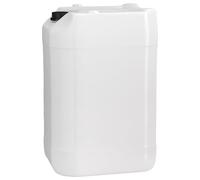 2x25L Water Container, Plastic, Tamper Proof Screw Cap, Large Water Can Tank for Water Storage, Water Tank, Camping, Car Washing, UN Approved, Food Grade & stackable (2)