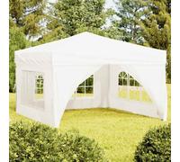 (white, 291 x 291 x 245 cm) vidaXL Folding Party Tent&Sidewall Camping Gazebo Multi Colours Multi Sizes