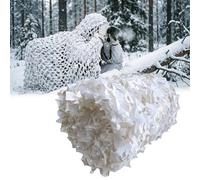 2x2m 3x4.0m 5x6m 6x6m 8x10m 10x10m Military Camo Netting For Hunting Blinds & Shooting Sunshade Netting Bulk Roll Mesh White Camouflage Net Tarp For Outdoor Camping Hide(6.5x10m)