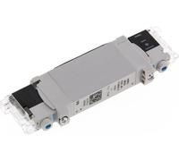 2x3/2 Flange NC Solenoid Valve 24V DC 1.5-7bar/21.0-98psi Rectangular Plug H Festo