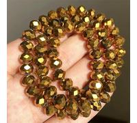 2X3/ 3X4/ 4X6/ 6X8mm Crystal Beads AB Multicolor Sapcer Glass Bracele Beads for Jewelry Hand Ring Necklace Making DIY -20_b-4X6mm 92pcs