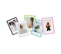2x3 Small Magnetic Photo Frame,Personalised Mini Magnetic Picture Frames Refrigerator for Fujifilm Instax Mini 12 11 99 90 40 9 8 7 EVO 3 Inch Films, for 5.4cm*8.6cm Pictures (25, Mixed Color)