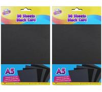 2x30 ArtBox A5 Activity Card - Black - Bundled by Smart Cutie