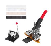 2x3In Fridge Magnet Maker Machine,Custom Photo Button Badge Making,Include Paper Cutter Press 100pcs Materials