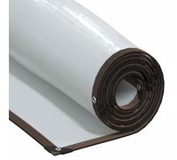 2x3m Polyethylene Plant Cover with Eyelets Waterproof and Heavy Duty with Aluminium Eyelets and Black Ribbon Ideal for Ground Cover Weed Control