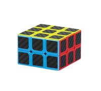 2x3x3 Cuboid Puzzle with Black Carbon Fiber Stickers, Non-Standard Shape Mod