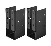 2x4 Guardaces - Hidden Deck Flows, Hidden Bar Sopots, Hidden Bar Support | High Performance Beams, Pergola Handrail Brackets for Migration Fence Stairs