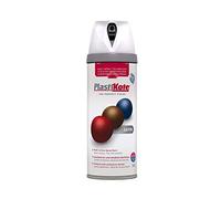 2X400ml Premium Spray Paint Satin - White