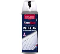 2X400ml Radiator Satin Spray Paint - White