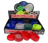 2X5 PART PLASTIC HERB GRINDER