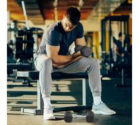 2x5kg Rubber Dumbbell Sports Hex Weights Sets Gym Fitness Lifting Home