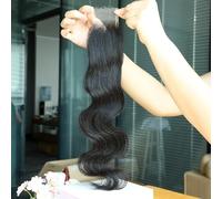 2x6 HD Lace Body Wave Human Hair Closure 22 Inch