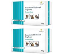 2x75g EVASCAB Anti Scab/Anti Lice Soap for Dogs | Value Pack