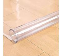 2x8' 4x20' 6x33 Ft Large Skid-Resistant Floors Mats Clear, Versatile Hardwood Floor Protection Mat - Transparent Desk Chair Mat for Interior(6x12ft/72x144inch)