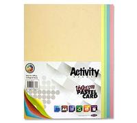 2XA4 160 GSM Activity Card - Rainbow Pastel (Pack of 50 Sheets)