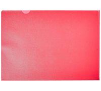 2XA4 Cut Flush Folder - Red (Pack of 100)
