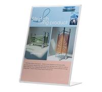 2XA4 L Shape Slanted Sign Holder