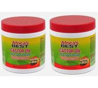 2xAfricas Best Castor Oil Hair & Scalp Conditioner, 5.25 oz/149g