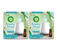 2xAir Wick Essential Oil Mist Kit, Diffuser & Refill - Fiji Waters & Fresh Aloe