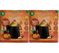 2xAir Wick Essential Oil Mist Kit, Diffuser & Refill - Pumpkin Spice & Everything Nice