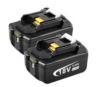 (2xBattery Only) Makita 18V Power Source Kit with 6.0 Ah BL1850B Battery + DC18RC Charger DC18RC BL1850B