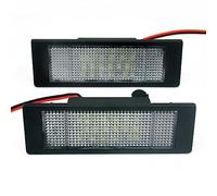 2XCar LED License Number Plate Light canbus for BMW E81 E87 E63 E64 E89 Z4 F20 F21 MINI R55 R60 R61 Light Source Accessories