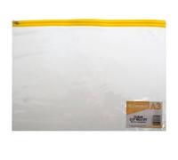 2xclear Multi Purpose Zip Lock Zippy Bag A3 Size - Single Bag - Assorted Colours