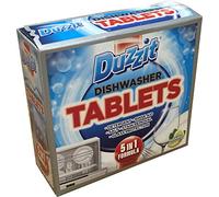 2XDuzzit Dishwasher Tablets 5 in 1, Lemon Fragrance