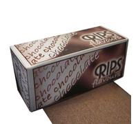 2XFLAVOURED Cigarette Rolling Paper in ''Chocolate'' Flavor - 12 Rolls by Trendz