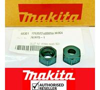 2xGENUINE MAKITA 1/4”COLLET NUT FOR RT0700 RP0900 DRT50 3620 M3601 MT361 ROUTER