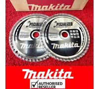 2XGenuine Makita B-33015 165mm x 20mm x 48T Specialized Plunge Saw Blade- SP6000