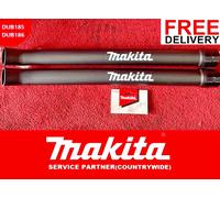 2xGenuineMakita Black Long Garden Suction Nozzle For DUB185 DUB186 Blower Vacuum