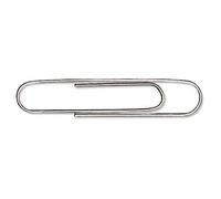 2XGiant Paperclips Plain Length 51mm [Pack of 100]